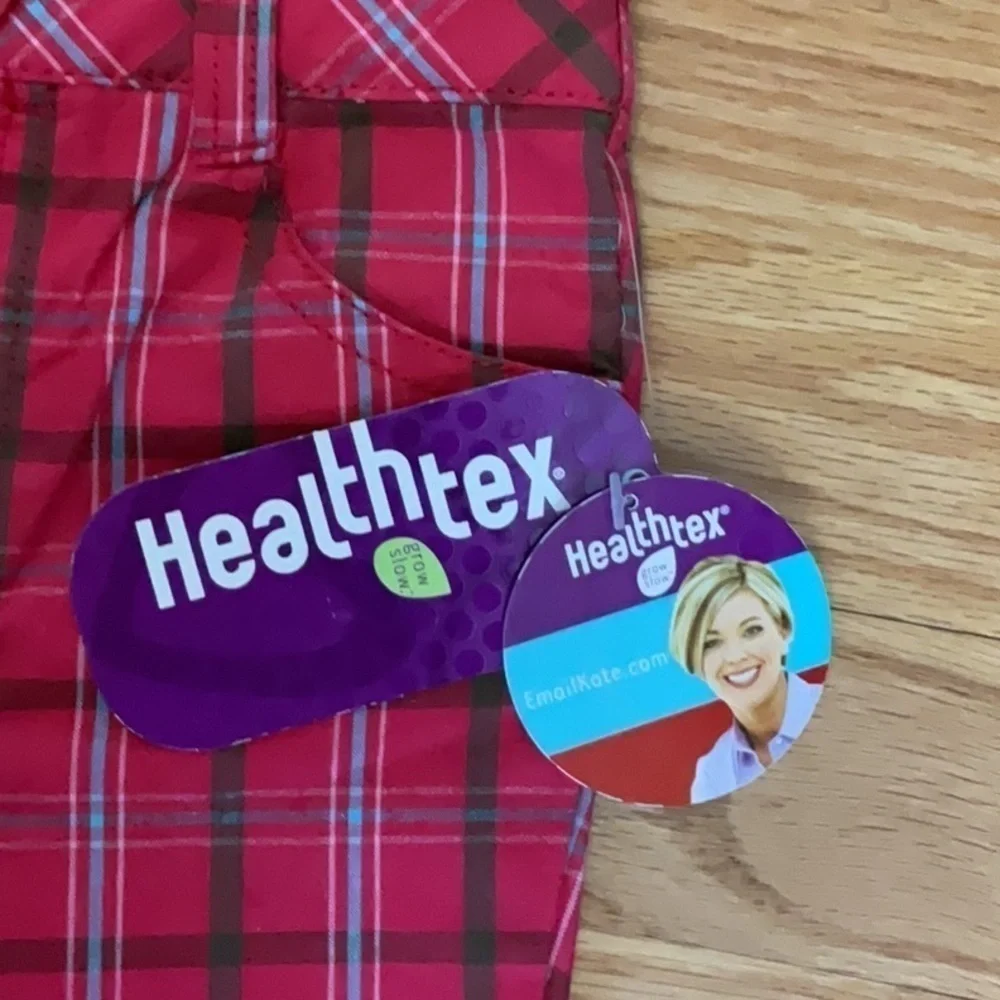 HEALTHTEX Infant Red Plaid Pant